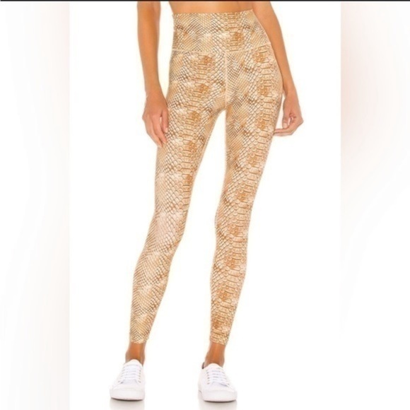 WeWoreWhat Snakeskin Leggings - Picture 1 of 7